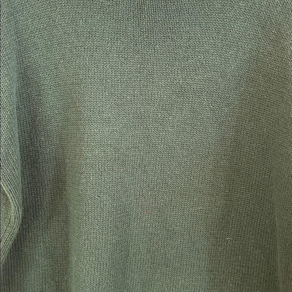 Floral Embroidered Green Sweater - Picture 6 of 8